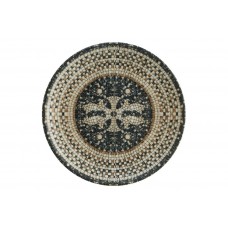 Farfurie Gourmet portelan BONNA MESOPOTAMIA MOSAIC BLACK 19cm (S-MT-MZPMB GRM 19DZ)