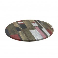 Blat de masa rotund RAKI 70cm Werzalit Redden Wood grosime 19mm