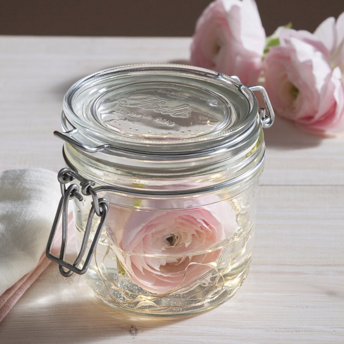 Borcan sticla cu inchidere ermetica BORMIOLI FIDO 200ml (1.41360)