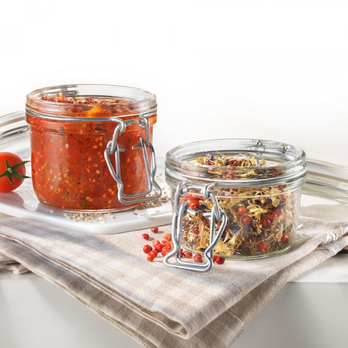 Borcan sticla cu inchidere ermetica BORMIOLI FIDO 200ml (1.41360)