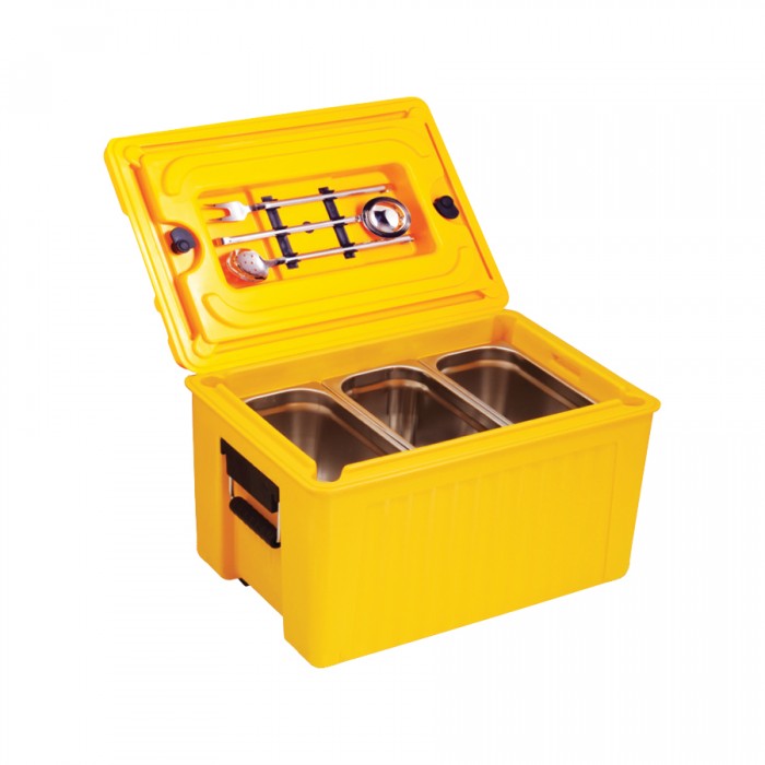 Container izoterm transport cuve GN max. 1/1 RAKI, 35l, 62x42xh40,5cm