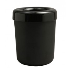 Cos pentru gunoi masa, suport tacamuri RAKI, D13xh15cm, negru