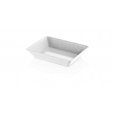 Cos rectangular paine, fructe, melamina, RAKI HENA, 28x20xh6cm, alb
