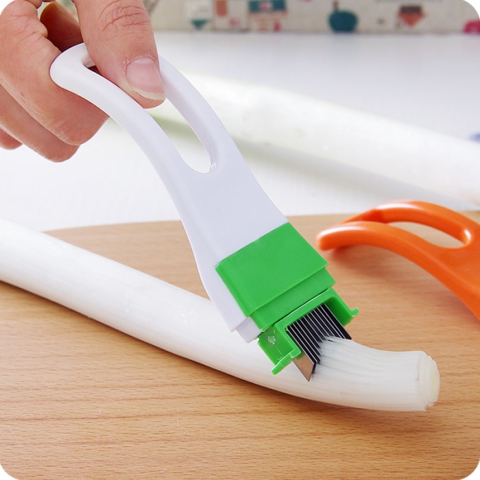 Dispozitiv taiat ceapa verde RAKI, inox/plastic