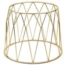 Stand metalic non alunecare expunere bufet, RAKI, 25x21,2xh20cm, finisaj auriu, metal acoperit cu PVC