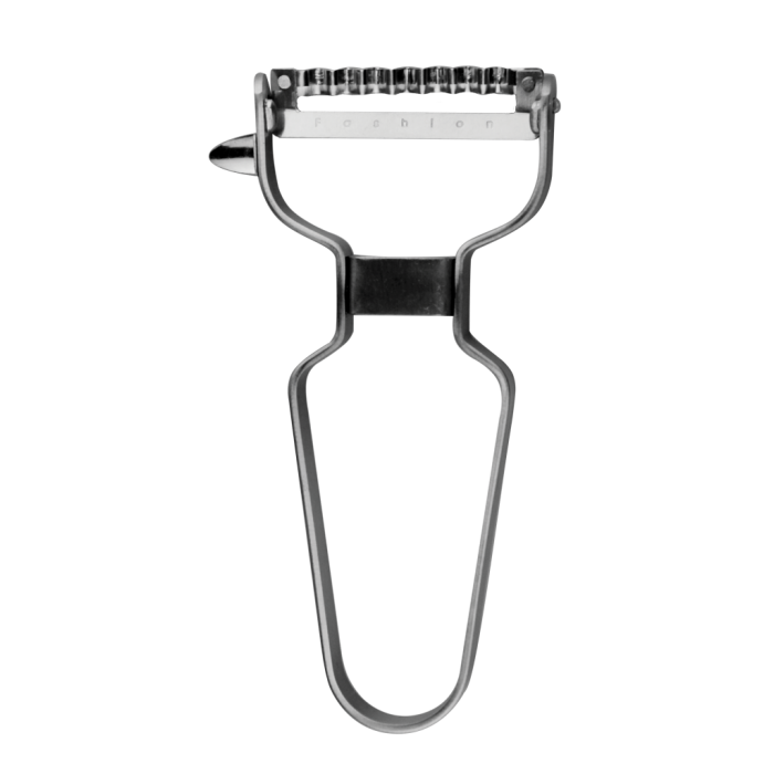 Feliator legume cu lama ondulata RAKI, inox