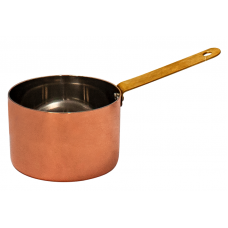 Mini cratita ILSA, D9xh6cm, 350ml, inox cu strat cupru