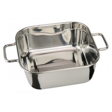 Mini tava servire, ILSA, 12x12xh4,5cm, 420ml, din inox