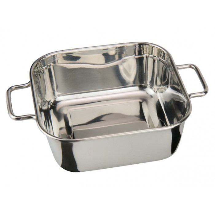 Mini tava servire, ILSA, 12x12xh4,5cm, 420ml, din inox