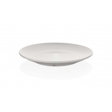 Platou melamina rotund RAKI, D45xh5,3cm, alb