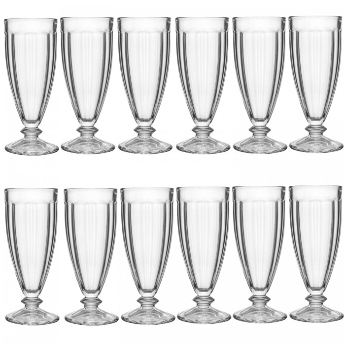 Set 12 pahare bauturi calde NADIR TROPICAL, 360ml, D8,2xh19,3cm, sticla