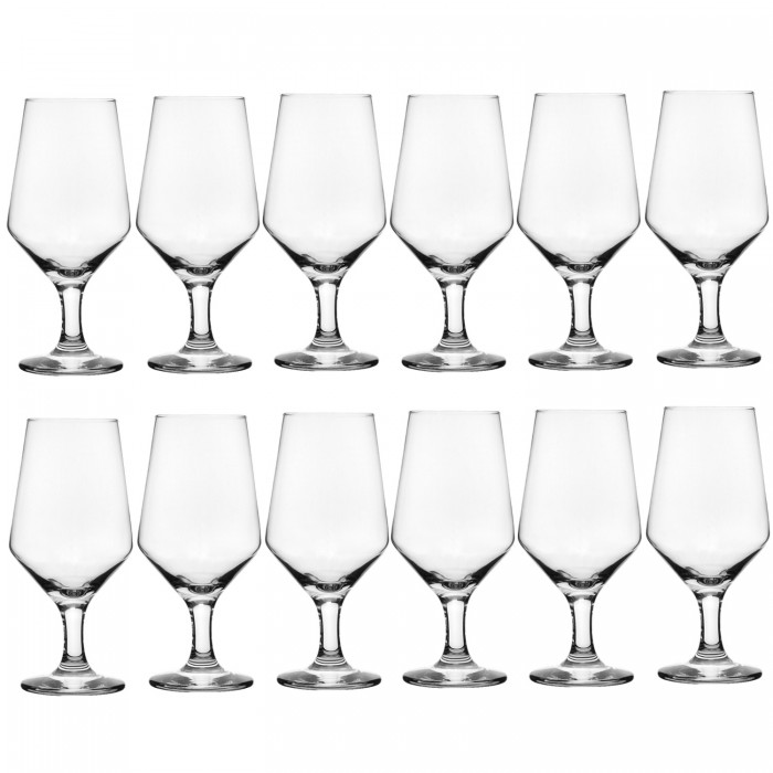 Set 12 pahare bere NADIR BRUNELLO, 400ml, D8,7xh18,6cm, sticla