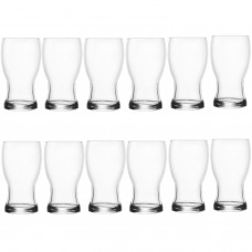 Set 12 pahare bere NADIR FREVO, 315ml, D7,5xh12,9cm, sticla