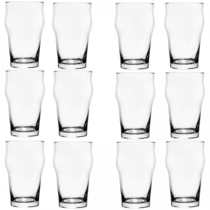 Set 12 pahare bere NADIR STOUT, 473ml, D8,7xh14cm, sticla