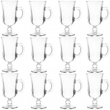 Set 12 pahare Irish Coffee NADIR NEVADA, 240ml, 10,3x7,6xh15,2cm, sticla