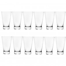 Set 12 pahare long drink NADIR ILHABELA, 420ml, D8,7xh14,5cm, sticla