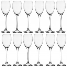 Set 12 pahare sampanie/aperitiv NADIR CELEBRA, 190ml, D6,6xh21cm, sticla