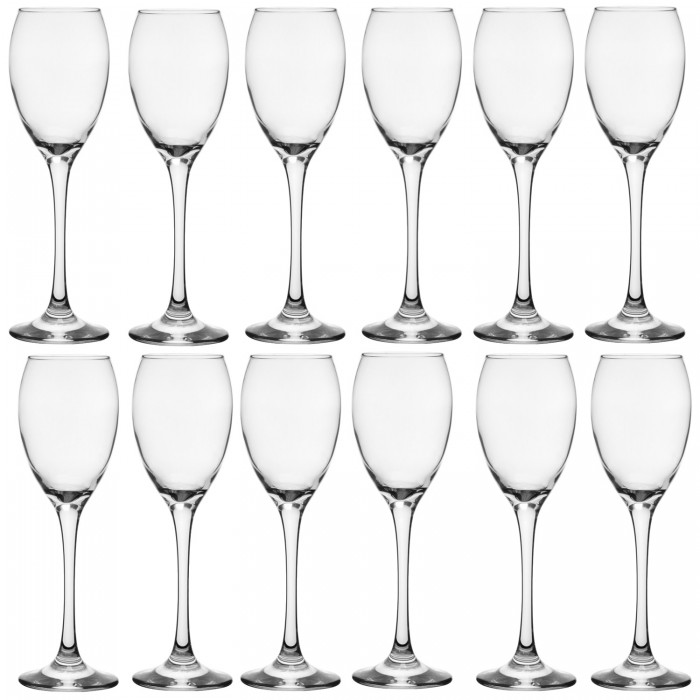 Set 12 pahare sampanie/aperitiv NADIR CELEBRA, 190ml, D6,6xh21cm, sticla