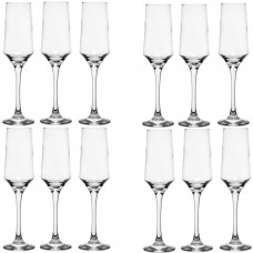 Set 12 pahare sampanie NADIR BRUNELLO, 225ml, D6,6xh23,5cm, sticla