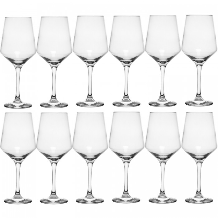 Set 12 pahare vin alb NADIR BRUNELLO, 390ml, D8,7xh21,5cm, sticla