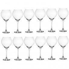 Set 12 pahare vin rosu NADIR PRESTIGE, 600ml, D11xh23cm, sticla