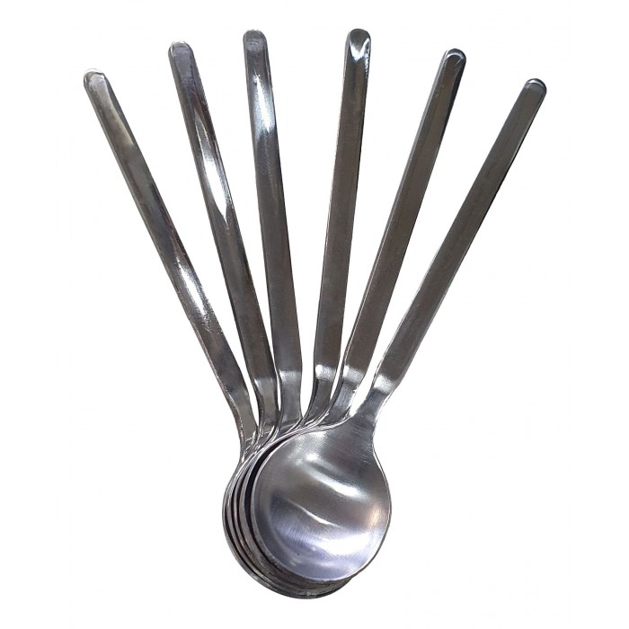 Set 6 lingurite cafea CULINARO MOCCA, inox, 2mm