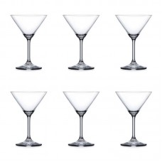 Set 6 pahare pentru Martini BOHEMIA CRYSTAL SPECIALS, 280ml