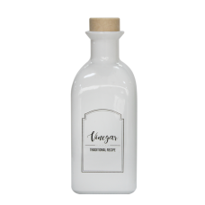 Sticla otet oliviera cu dop pluta RAKI, 250ml, culoare alba