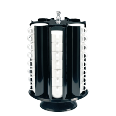 Suport rotativ pentru cesti, boluri, RAKI, D30xh48cm, policarbonat