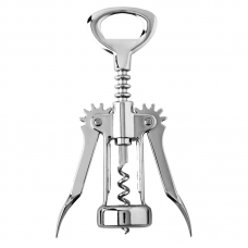 Tirbuson cu manere si desfacator capace sticla RAKI, metal