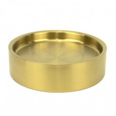 Farfurie cu pereti dubli Vintage Gold 21,5xh6cm,inox,auriu