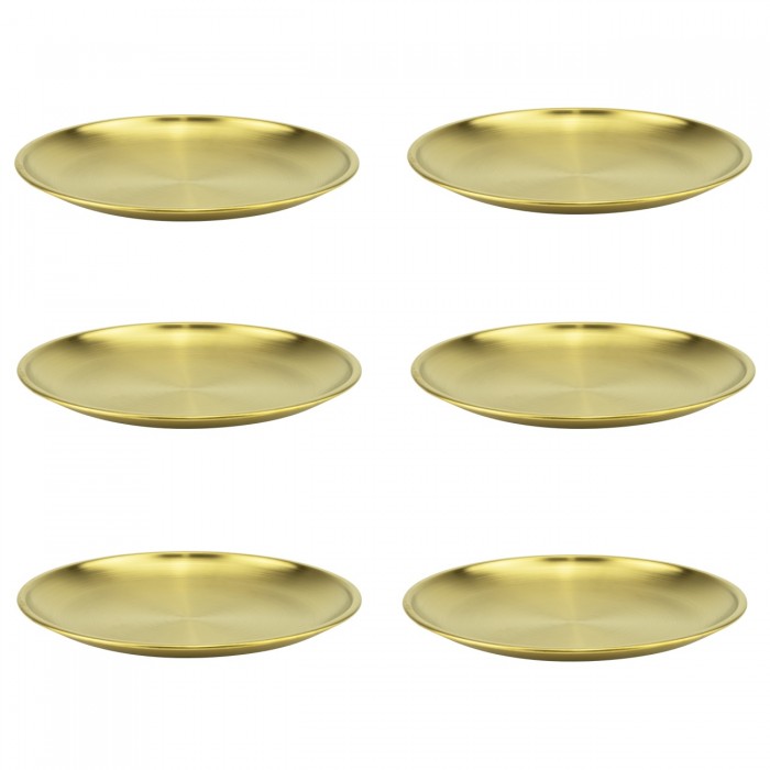 Farfurie Culinaro Gold 14cm,inox, aurie