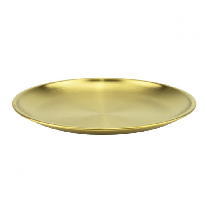 Farfurie Culinaro Gold 26cm,inox, aurie