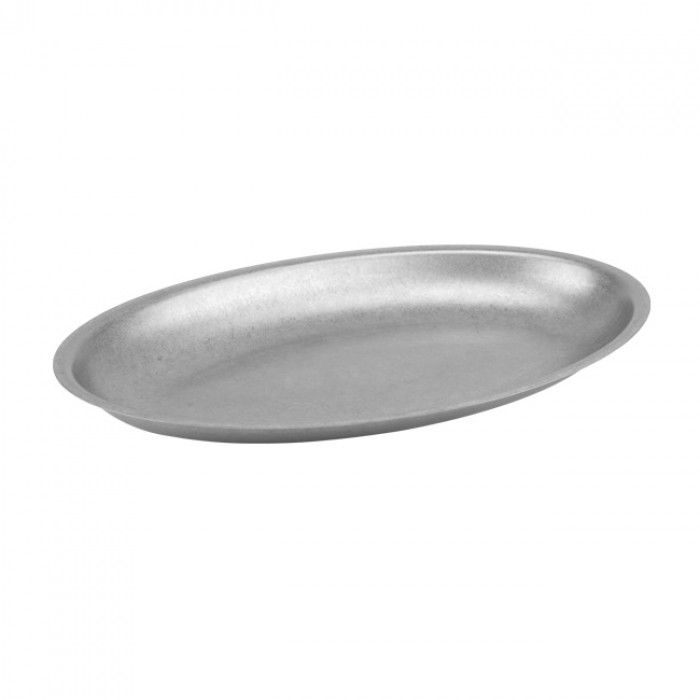 Farfurie ovala Culinaro Silver 30x18,2cm,inox