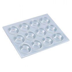 Forma aluminiu RAKI pentru copt 12 briose,36x28xh3cm...