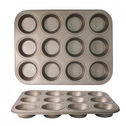 Forma metalica pentru copt RAKI 12 briose...