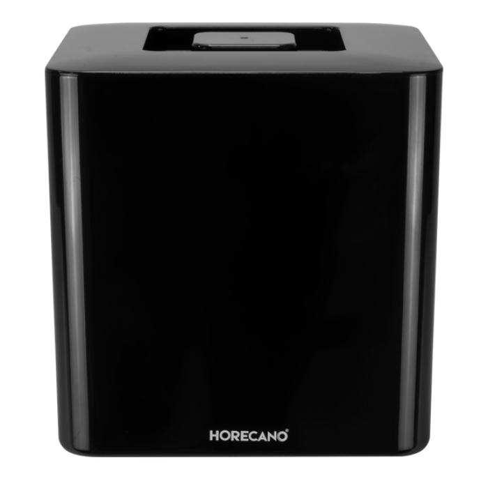 Ghetiera policarbonat patrata Raki 25x25xh25cm, 10Lt,neagra