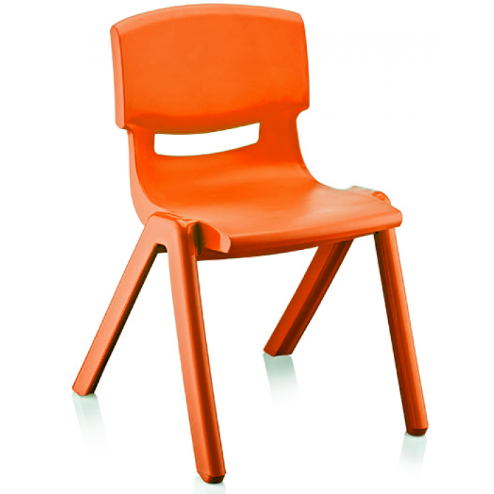 Scaun copii RAKI KIDS 35x40xh58cm, portocaliu