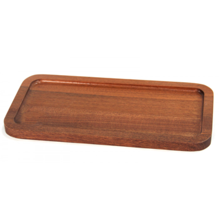 Platou servire RAKI 15x35xh1,5cm culoare lemn mahon
