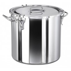 Oala, recipient din inox NETLON pentru transport alimente calde sau reci 32x22cm 17,6lt fund triplu stratificat