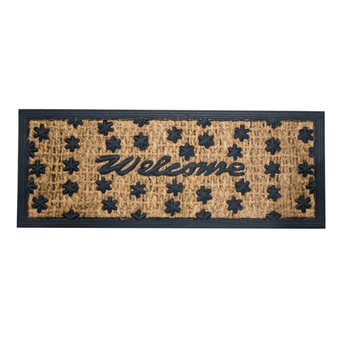 Covoras intrare RAKI, cauciuc si fibra de nuca de cocos 65x25cm