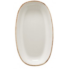 Farfurie ovala portelan BONNA RETRO 34x19cm (E100 GRM 34OKY)