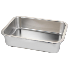 Tava de copt inox RAKI 60x40xh10cm adanca, dreptunghiulara