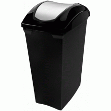 Cos gunoi negru cu capac batant SANREMO 70lt MN011983