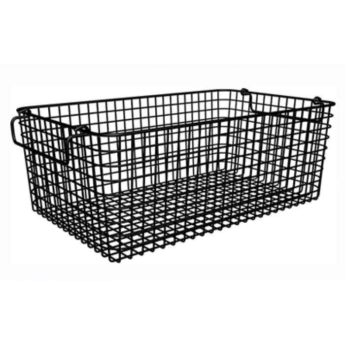 Cos metalic bufet GN 1/1 52x31,5xh12cm, negru, RAKI