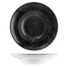 Farfurie paste portelan BONNA COSMOS BLACK 28cm 400ml (COSBL BNC 28CK)
