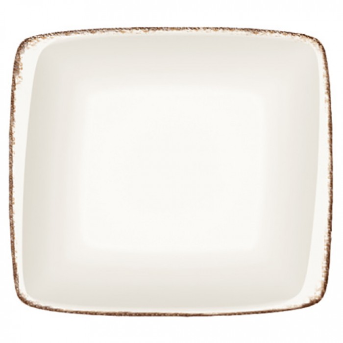 Farfurie patrata adanca portelan BONNA RETRO 19x17cm (E100 MOV 23CK)