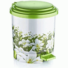 Cos pentru gunoi cu décor ICIKALA N-3 19,5lt 35,5x41,5cm MN013151