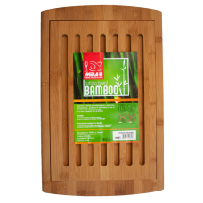 Tocator bambus pentru paine RAKI 42x27x1,9cm