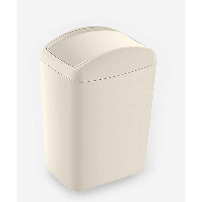 Cos gunoi cu capac batant RAKI LATTE 20l, 27,5x35,3xh51cm